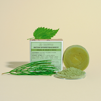 Odżywka w kostce MATCHA & POKRZYWA & SKRZYP 60g