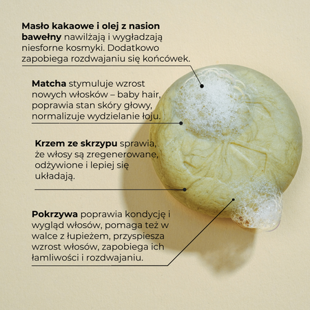 ZESTAW: Szampon MATCHA & POKRZYWA & SKRZYP + Szampon RYŻ NA MLEKU - 15% rabatu