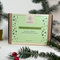 Zestaw prezentowy szampon i odżywka Matcha & Pokrzywa & Skrzyp