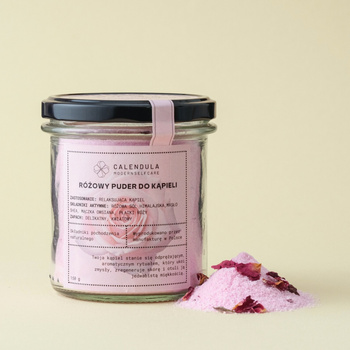 RÓŻOWY puder do kąpieli 200 g