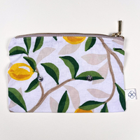 Mała kosmetyczka w cytryny na Twój szampon i odżywkę