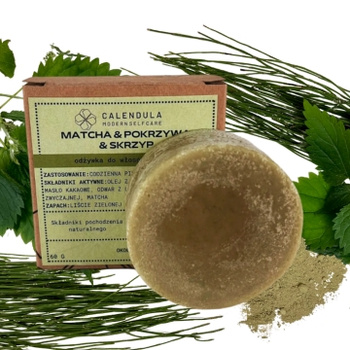 Odżywka w kostce MATCHA & POKRZYWA & SKRZYP